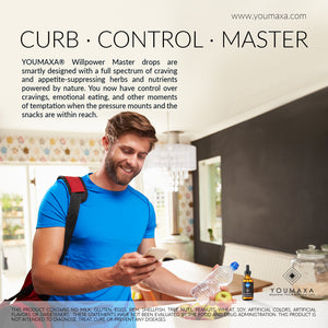 YOUMAXA® Willpower Master (Craving & Emotional Eating Support Supplement)